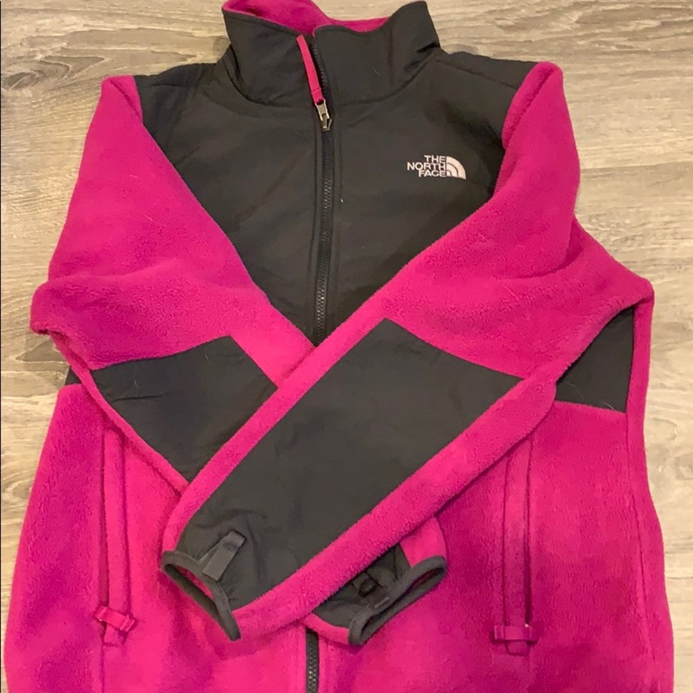 Pink North Face Denali